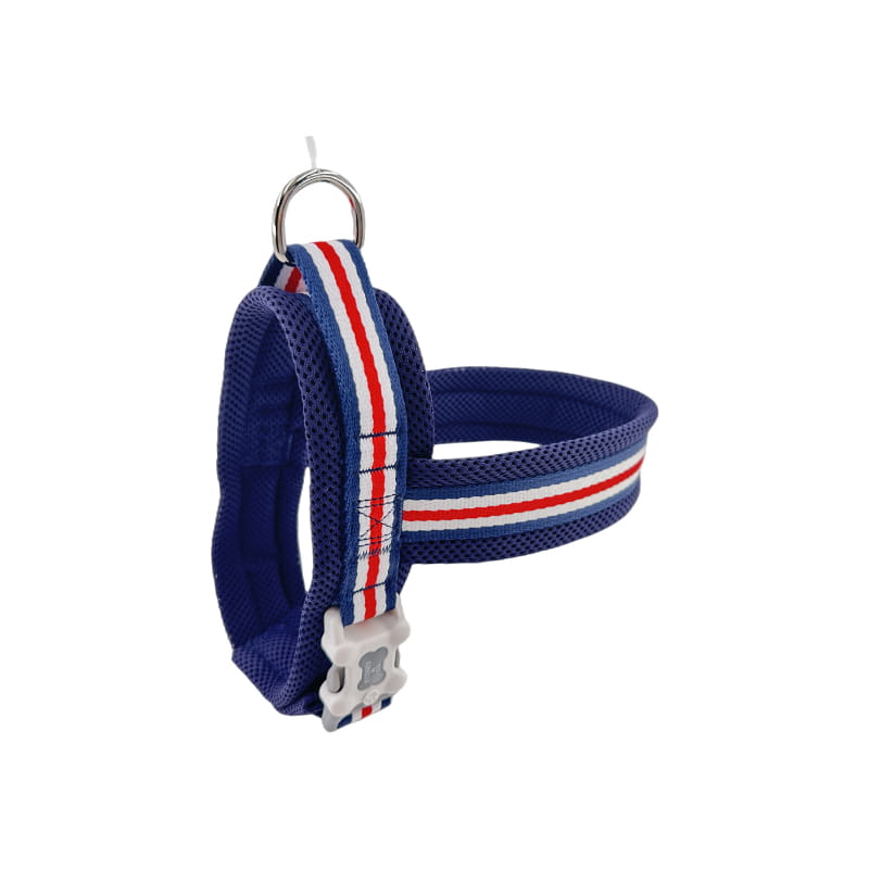 Pettorina per cani senza tiraggio, clip frontale, vestibilità rapida e morbida imbracatura per gilet imbottito